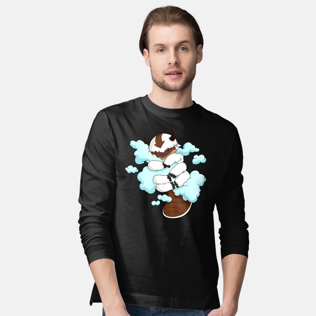 HUG-Mens-Long Sleeved-Tee-MaxoArt