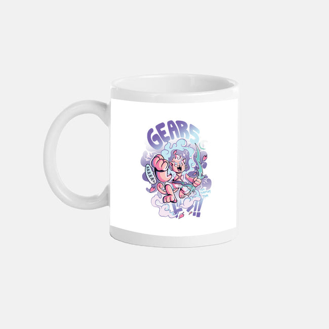 Gear Cat 5-None-Mug-Drinkware-Julio