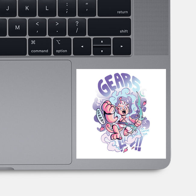 Gear Cat 5-None-Glossy-Sticker-Julio