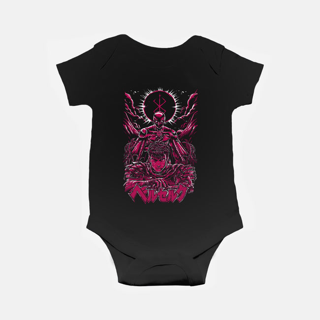 Marked By The Eclipse-Baby-Basic-Onesie-Knegosfield