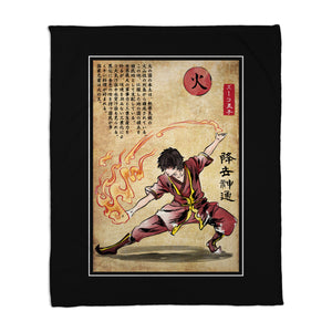 Fire Nation Master Woodblock