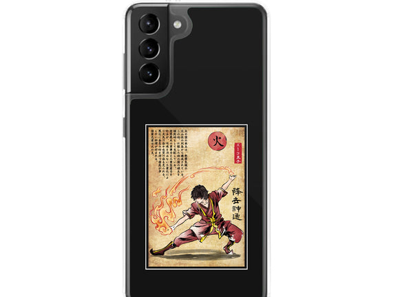 Fire Nation Master Woodblock