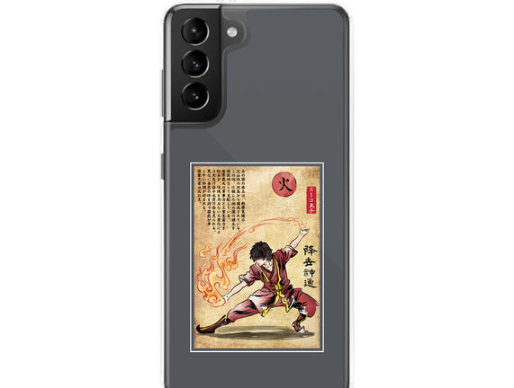 Fire Nation Master Woodblock