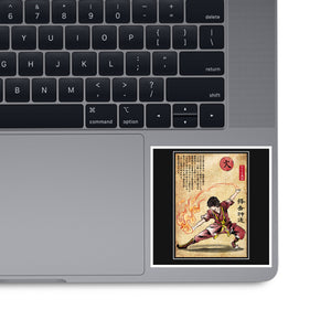 Fire Nation Master Woodblock