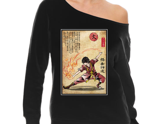 Fire Nation Master Woodblock