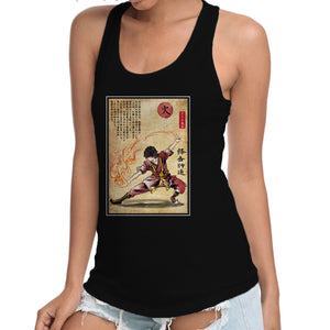 Fire Nation Master Woodblock