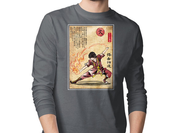 Fire Nation Master Woodblock