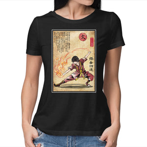 Fire Nation Master Woodblock