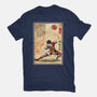Fire Nation Master Woodblock-Youth-Basic-Tee-DrMonekers