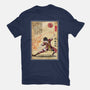 Fire Nation Master Woodblock-Unisex-Basic-Tee-DrMonekers