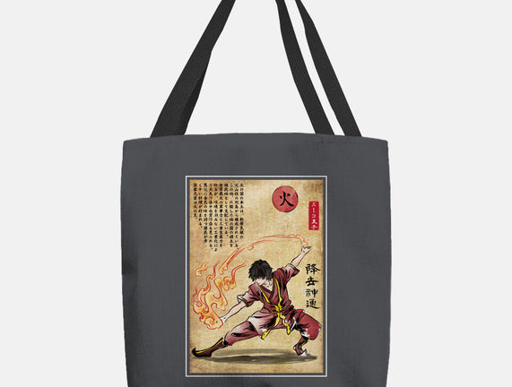 Fire Nation Master Woodblock