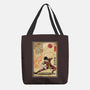Fire Nation Master Woodblock-None-Basic Tote-Bag-DrMonekers