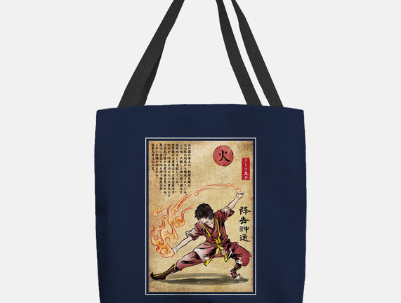 Fire Nation Master Woodblock