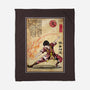 Fire Nation Master Woodblock-None-Fleece-Blanket-DrMonekers