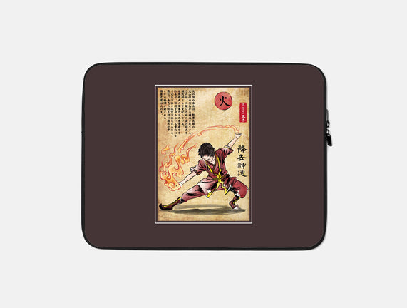 Fire Nation Master Woodblock