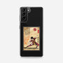 Fire Nation Master Woodblock-Samsung-Snap-Phone Case-DrMonekers