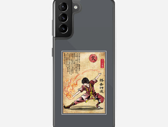 Fire Nation Master Woodblock