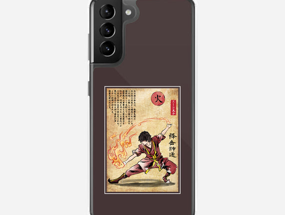 Fire Nation Master Woodblock