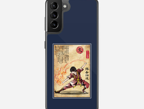 Fire Nation Master Woodblock