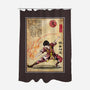 Fire Nation Master Woodblock-None-Polyester-Shower Curtain-DrMonekers