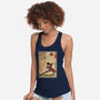 Fire Nation Master Woodblock-Womens-Racerback-Tank-DrMonekers