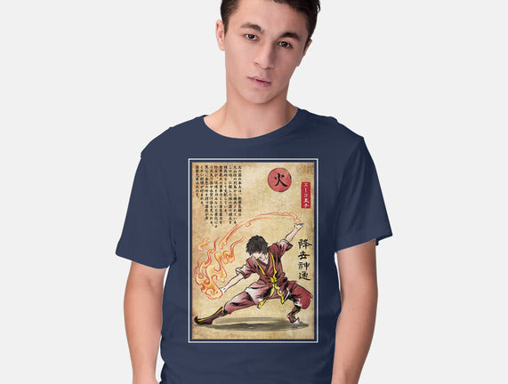 Fire Nation Master Woodblock