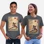 Fire Nation Master Woodblock-Unisex-Basic-Tee-DrMonekers