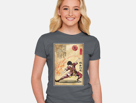 Fire Nation Master Woodblock