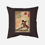 Fire Nation Master Woodblock-None-Non-Removable Cover w Insert-Throw Pillow-DrMonekers