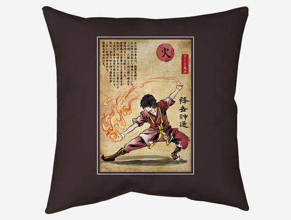 Fire Nation Master Woodblock