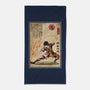 Fire Nation Master Woodblock-None-Beach-Towel-DrMonekers