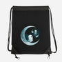 Ghostly Moon-None-Drawstring-Bag-Vallina84