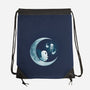 Ghostly Moon-None-Drawstring-Bag-Vallina84