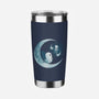 Ghostly Moon-None-Stainless Steel Tumbler-Drinkware-Vallina84
