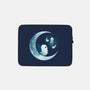 Ghostly Moon-None-Zippered-Laptop Sleeve-Vallina84