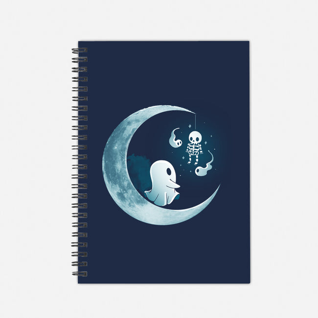 Ghostly Moon-None-Dot Grid-Notebook-Vallina84