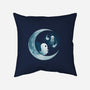 Ghostly Moon-None-Non-Removable Cover w Insert-Throw Pillow-Vallina84