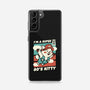 Super 80s Kitty-Samsung-Snap-Phone Case-tobefonseca