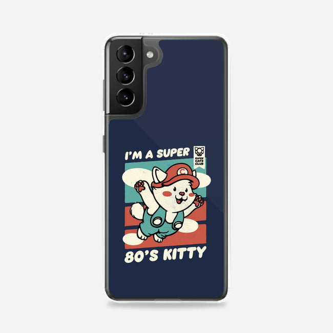 Super 80s Kitty-Samsung-Snap-Phone Case-tobefonseca