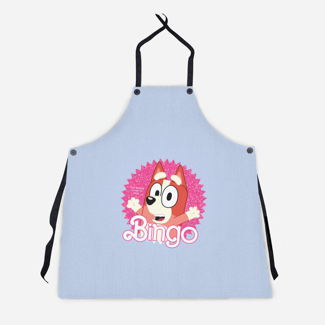 Bingo Barbie-Unisex-Kitchen-Apron-danielmorris1993