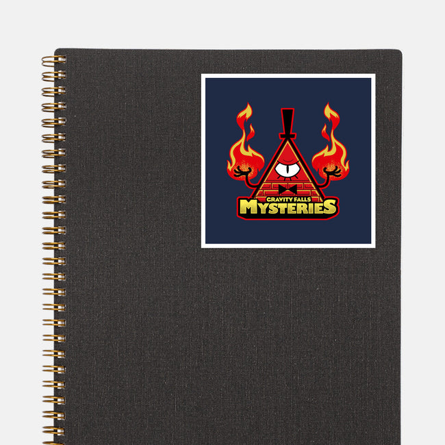 Gravity Falls Mysteries-None-Glossy-Sticker-Studio Mootant