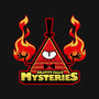 Gravity Falls Mysteries-Womens-V-Neck-Tee-Studio Mootant