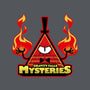 Gravity Falls Mysteries-Womens-V-Neck-Tee-Studio Mootant