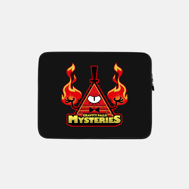 Gravity Falls Mysteries-None-Zippered-Laptop Sleeve-Studio Mootant