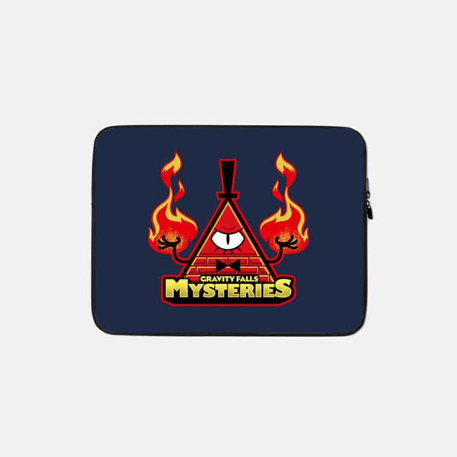 Gravity Falls Mysteries-None-Zippered-Laptop Sleeve-Studio Mootant