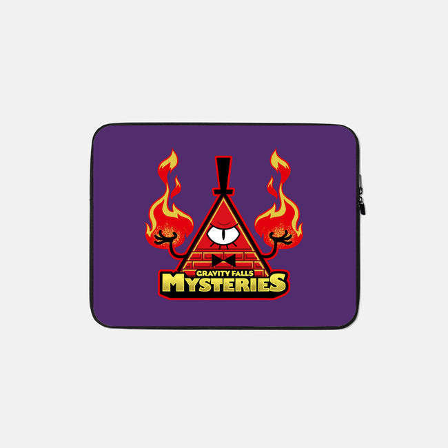 Gravity Falls Mysteries-None-Zippered-Laptop Sleeve-Studio Mootant