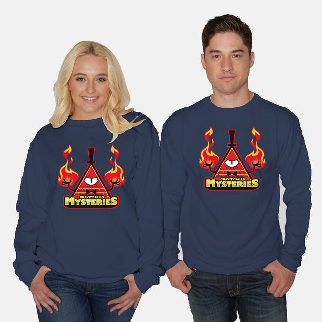 Gravity Falls Mysteries-Unisex-Crew Neck-Sweatshirt-Studio Mootant