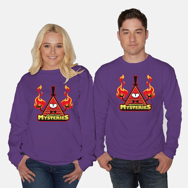 Gravity Falls Mysteries-Unisex-Crew Neck-Sweatshirt-Studio Mootant