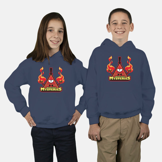 Gravity Falls Mysteries-Youth-Pullover-Sweatshirt-Studio Mootant