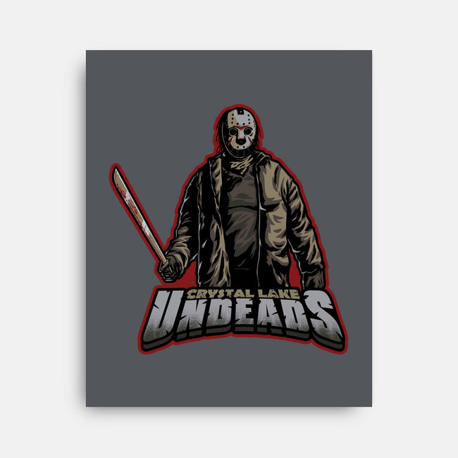 Crystal Lake Undeads-None-Stretched-Canvas-Studio Mootant